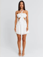 ZADIE MINI DRESS WHITE