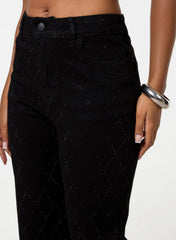 Diamante Embellished Jeans