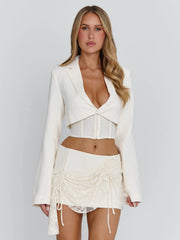 TOSCANA SKIRT IVORY