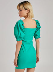 Bengline Corset Frill Detail Mini Dress