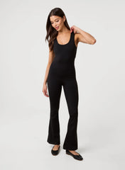 Ruched Bum Openback Unitard