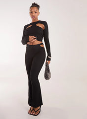 Popcorn Cut Out Flares