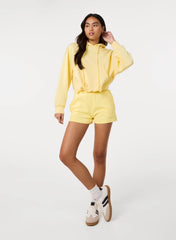 Drawstring Puffball Hoodie