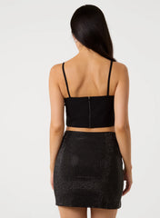 Rhinestone Cami Top