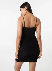Wrap Over Strappy Dress