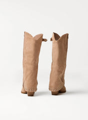 Stud Tall Cape Cowboy Boots