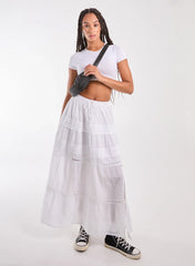 Prairie Tiered Maxi Skirt