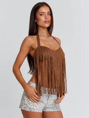 FRANCINE TOP BROWN
