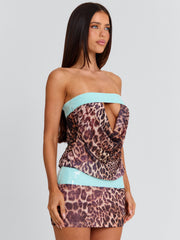 ROEWAI MINI DRESS MIDNIGHT HAZE