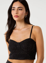 Rhinestone Cami Top