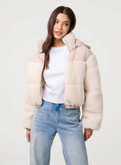 Teddy Coat with Hood
