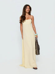 Solie Tie Back Maxi Dress Butter