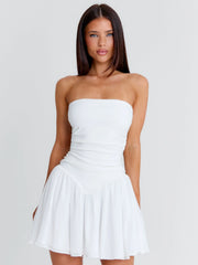 ZARIAH MINI DRESS WHITE