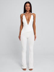 Carys Jumpsuit White