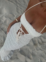 Priane Maxi Dress White