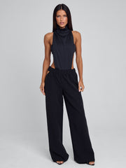 Saula Bodysuit Black