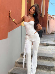 Summei Corset Top White