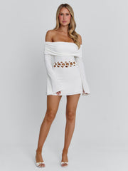 Sylvaine Mini Dress White