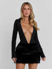 Zanira Mini Dress Black