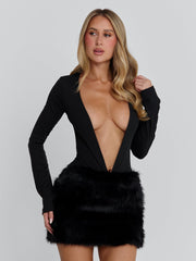 Zanira Mini Dress Black