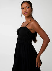 Ruched Cami Milkmaid Mini Dress