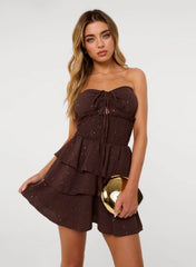 Glitter Bandeau Rara Dress