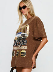 1970 Dodge Charger Oversied Graphic Top Brown