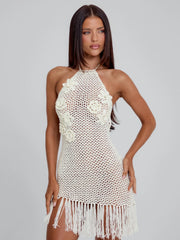SUVI MINI DRESS WHITE