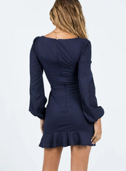 The Villa Mini Dress Navy