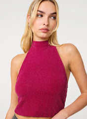 Sparkle Halter Neck Top