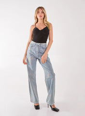 Slinky Twist Front Bodysuit