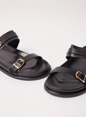 Buckled Strap Sandals