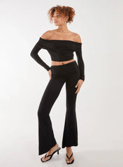Off the Shoulder Lounge Top
