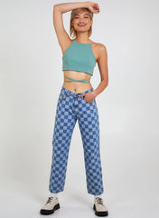 Tie Back Crop Top