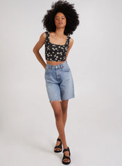 Floral Crop Top
