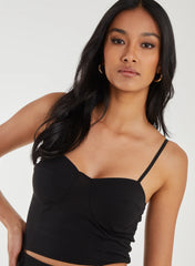 Basic Bustier Cropped Top