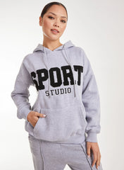 Sport Studio Textured Hoodie