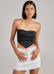 Seam Detail Corset Top