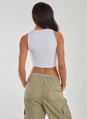 Letterbox Slinky Crop Top