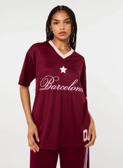 Barcelona Football Sports Jersey Top