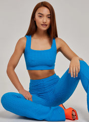 Waffle texture Crop Top