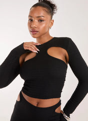 Popcorn Scoop Racer Long Sleeve Top