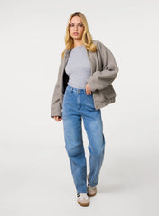 Washed Denim Jeans