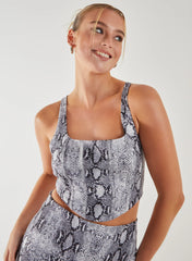 Snake Corset Top