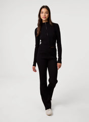 Zip Up Ribbed Set