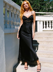 Jorjette Lace Maxi Dress Black