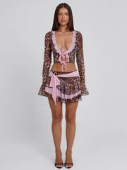 CIELA MINI SKIRT MIDNIGHT HAZE