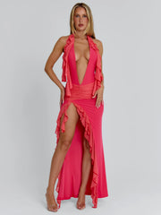 JANIE MAXI DRESS CORAL