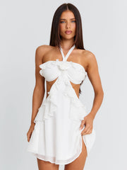 ZADIE MINI DRESS WHITE
