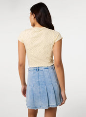 Ditsy Print T-Shirt